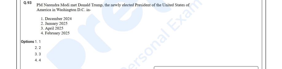 Read the question and choices in the excerpt. Choose A/B/C/D for the first/second/third/fourth option shown.