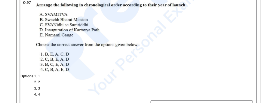 Read the question and choices in the excerpt. Choose A/B/C/D for the first/second/third/fourth option shown.