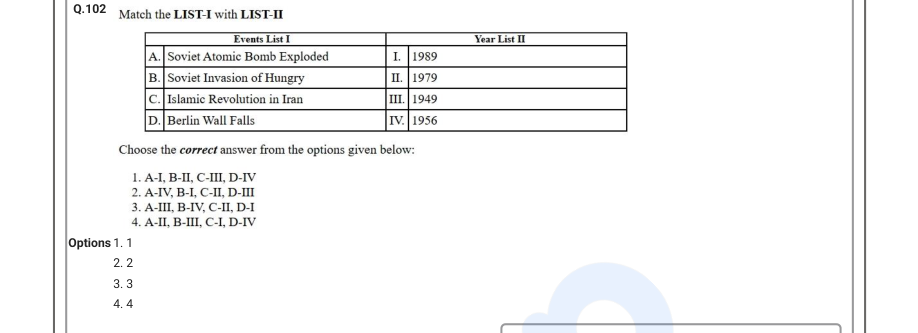 Read the question and choices in the excerpt. Choose A/B/C/D for the first/second/third/fourth option shown.