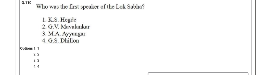 Read the question and choices in the excerpt. Choose A/B/C/D for the first/second/third/fourth option shown.