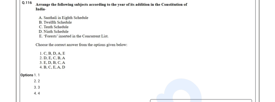 Read the question and choices in the excerpt. Choose A/B/C/D for the first/second/third/fourth option shown.