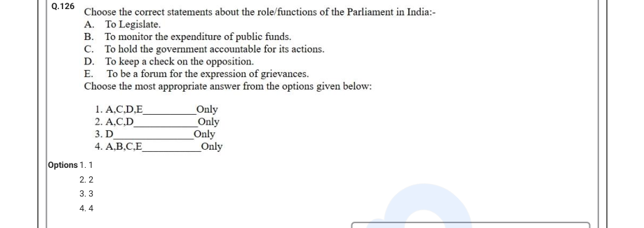 Read the question and choices in the excerpt. Choose A/B/C/D for the first/second/third/fourth option shown.