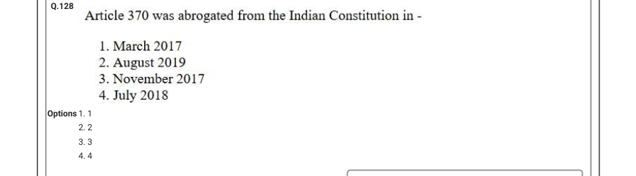 Read the question and choices in the excerpt. Choose A/B/C/D for the first/second/third/fourth option shown.