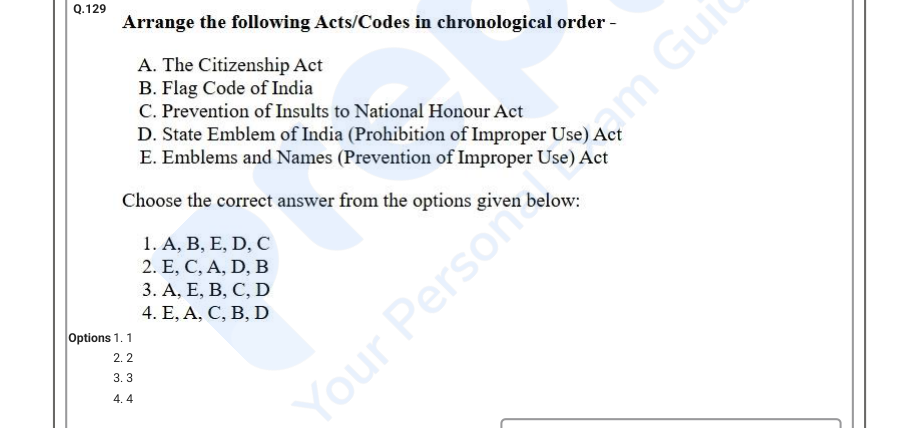 Read the question and choices in the excerpt. Choose A/B/C/D for the first/second/third/fourth option shown.