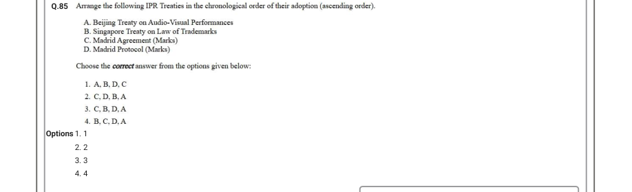 Read the question and choices in the excerpt. Choose A/B/C/D for the first/second/third/fourth option shown.