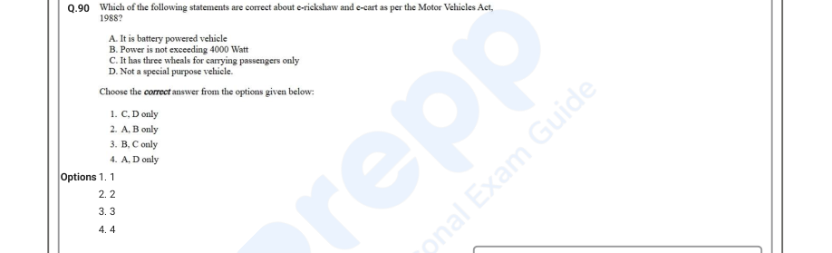 Read the question and choices in the excerpt. Choose A/B/C/D for the first/second/third/fourth option shown.