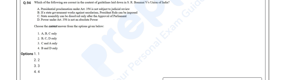 Read the question and choices in the excerpt. Choose A/B/C/D for the first/second/third/fourth option shown.