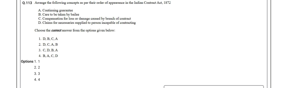 Read the question and choices in the excerpt. Choose A/B/C/D for the first/second/third/fourth option shown.