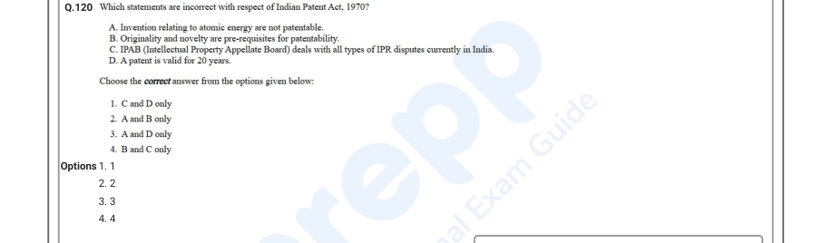 Read the question and choices in the excerpt. Choose A/B/C/D for the first/second/third/fourth option shown.