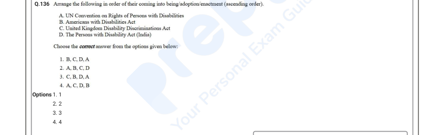 Read the question and choices in the excerpt. Choose A/B/C/D for the first/second/third/fourth option shown.