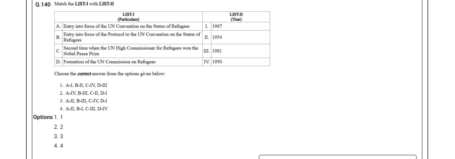 Read the question and choices in the excerpt. Choose A/B/C/D for the first/second/third/fourth option shown.