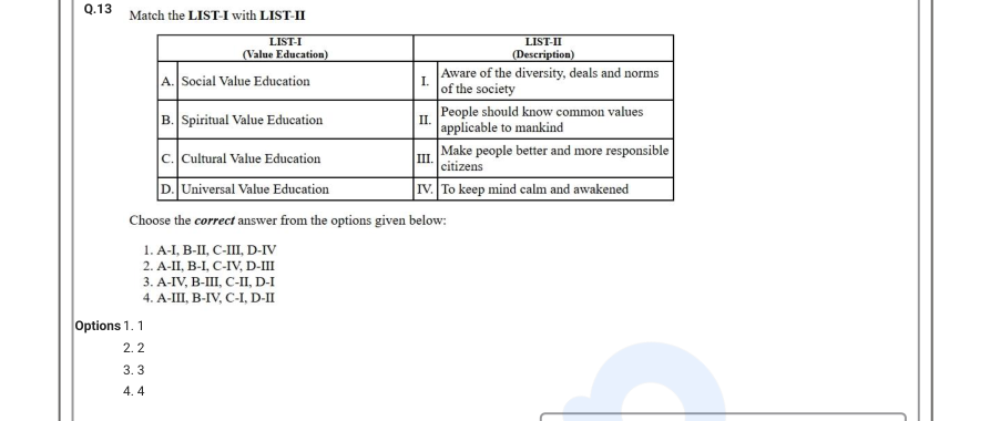 Read the question and choices in the excerpt. Choose A/B/C/D for the first/second/third/fourth option shown.