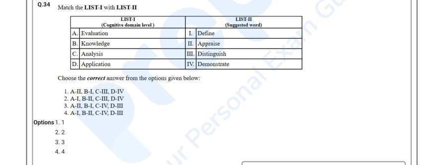 Read the question and choices in the excerpt. Choose A/B/C/D for the first/second/third/fourth option shown.