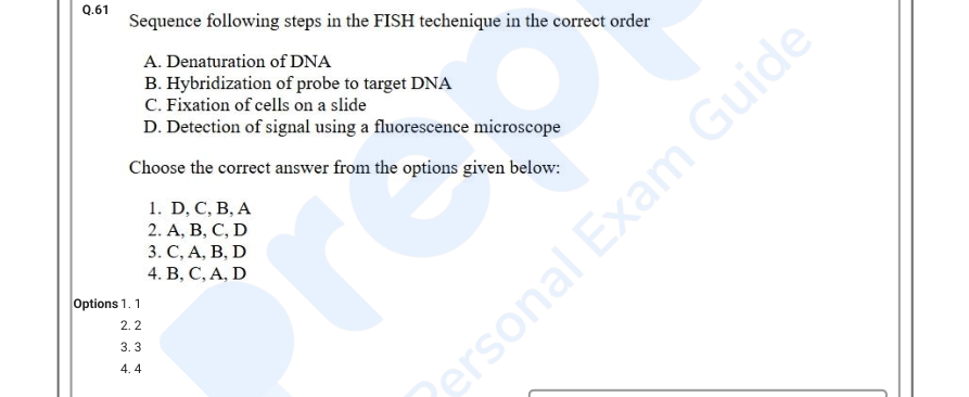 Read the question and choices in the excerpt. Choose A/B/C/D for the first/second/third/fourth option shown.