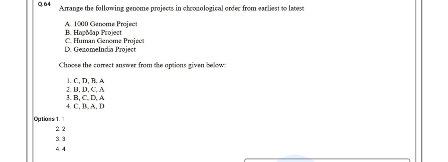 Read the question and choices in the excerpt. Choose A/B/C/D for the first/second/third/fourth option shown.