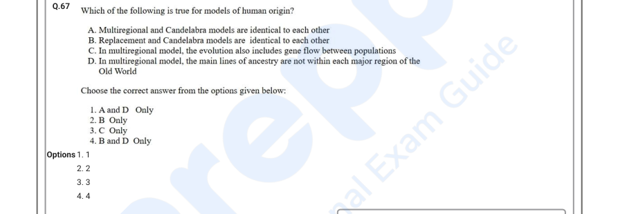 Read the question and choices in the excerpt. Choose A/B/C/D for the first/second/third/fourth option shown.