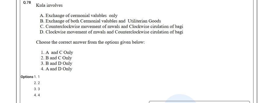 Read the question and choices in the excerpt. Choose A/B/C/D for the first/second/third/fourth option shown.