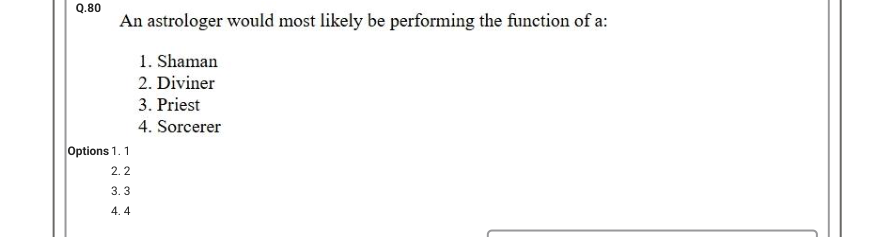 Read the question and choices in the excerpt. Choose A/B/C/D for the first/second/third/fourth option shown.