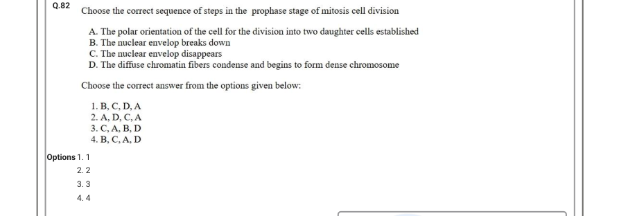 Read the question and choices in the excerpt. Choose A/B/C/D for the first/second/third/fourth option shown.