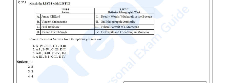 Read the question and choices in the excerpt. Choose A/B/C/D for the first/second/third/fourth option shown.