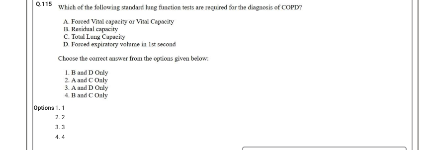 Read the question and choices in the excerpt. Choose A/B/C/D for the first/second/third/fourth option shown.