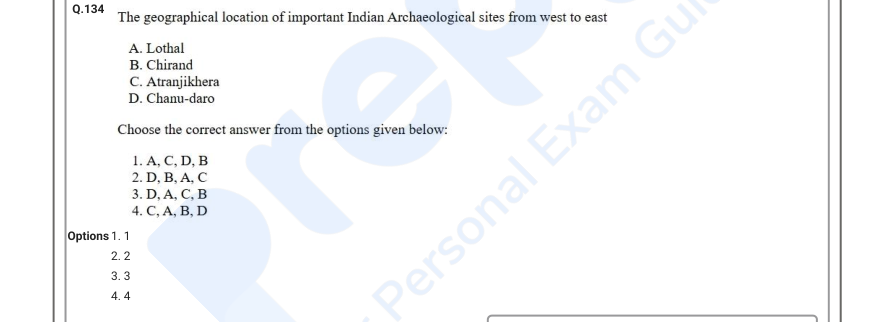 Read the question and choices in the excerpt. Choose A/B/C/D for the first/second/third/fourth option shown.