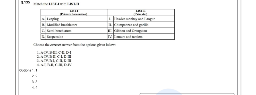 Read the question and choices in the excerpt. Choose A/B/C/D for the first/second/third/fourth option shown.