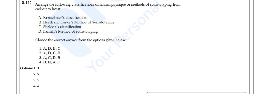 Read the question and choices in the excerpt. Choose A/B/C/D for the first/second/third/fourth option shown.