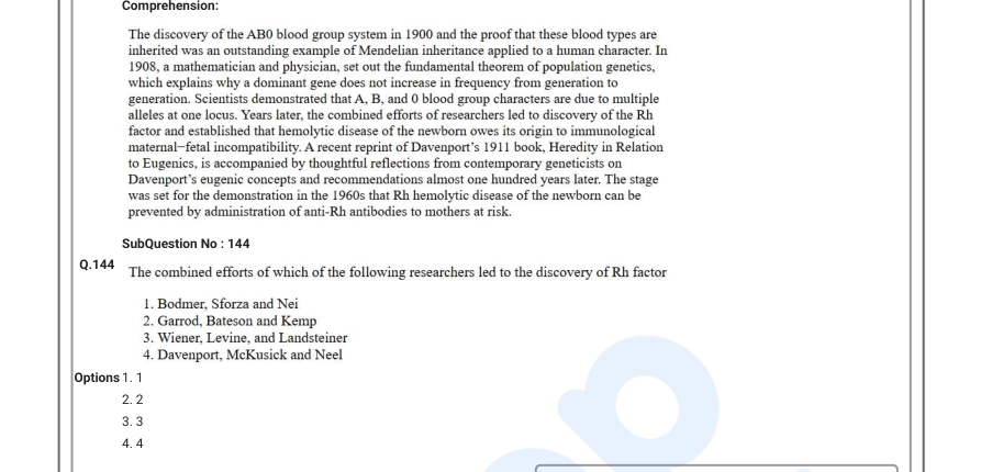 Read the question and choices in the excerpt. Choose A/B/C/D for the first/second/third/fourth option shown.