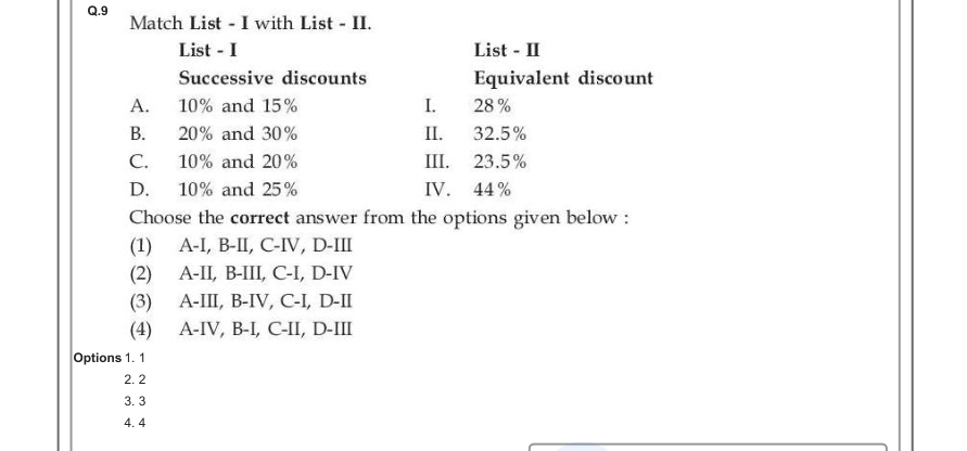 Read the question and choices in the excerpt. Choose A/B/C/D for the first/second/third/fourth option shown.
