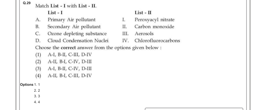 Read the question and choices in the excerpt. Choose A/B/C/D for the first/second/third/fourth option shown.