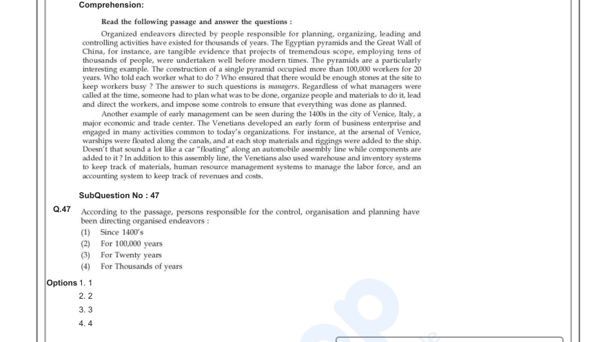 Read the question and choices in the excerpt. Choose A/B/C/D for the first/second/third/fourth option shown.