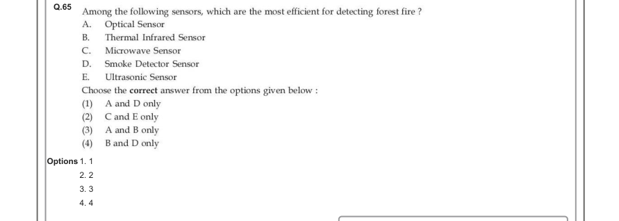 Read the question and choices in the excerpt. Choose A/B/C/D for the first/second/third/fourth option shown.