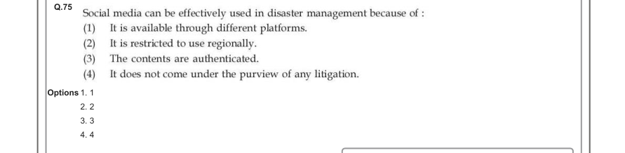 Read the question and choices in the excerpt. Choose A/B/C/D for the first/second/third/fourth option shown.