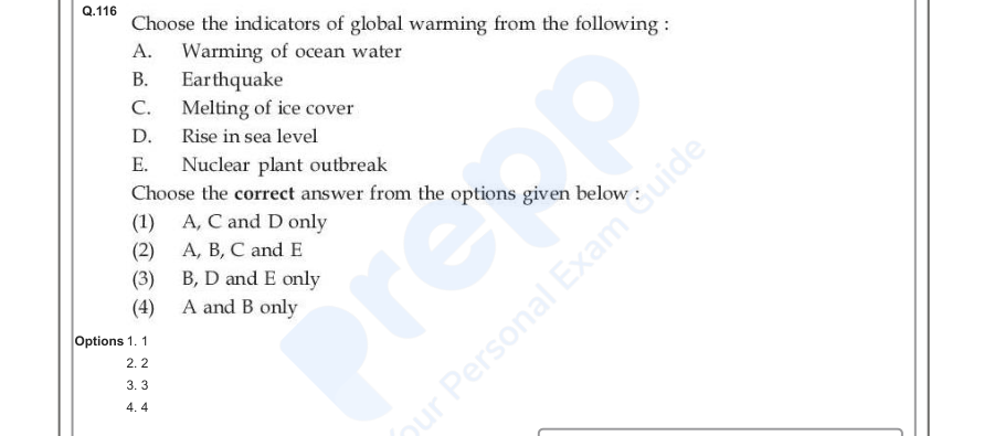 Read the question and choices in the excerpt. Choose A/B/C/D for the first/second/third/fourth option shown.