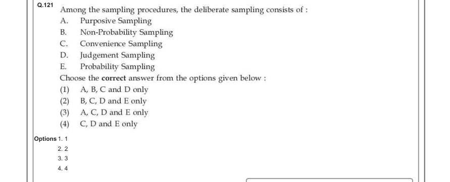 Read the question and choices in the excerpt. Choose A/B/C/D for the first/second/third/fourth option shown.