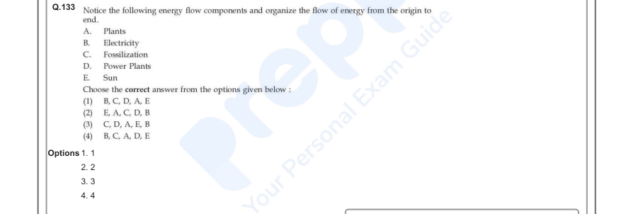 Read the question and choices in the excerpt. Choose A/B/C/D for the first/second/third/fourth option shown.