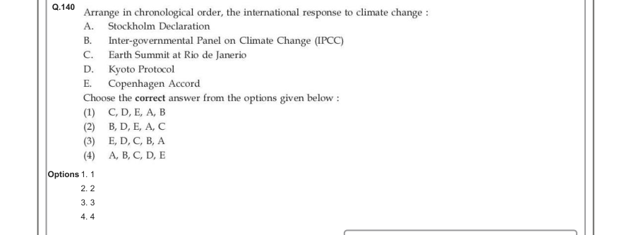 Read the question and choices in the excerpt. Choose A/B/C/D for the first/second/third/fourth option shown.