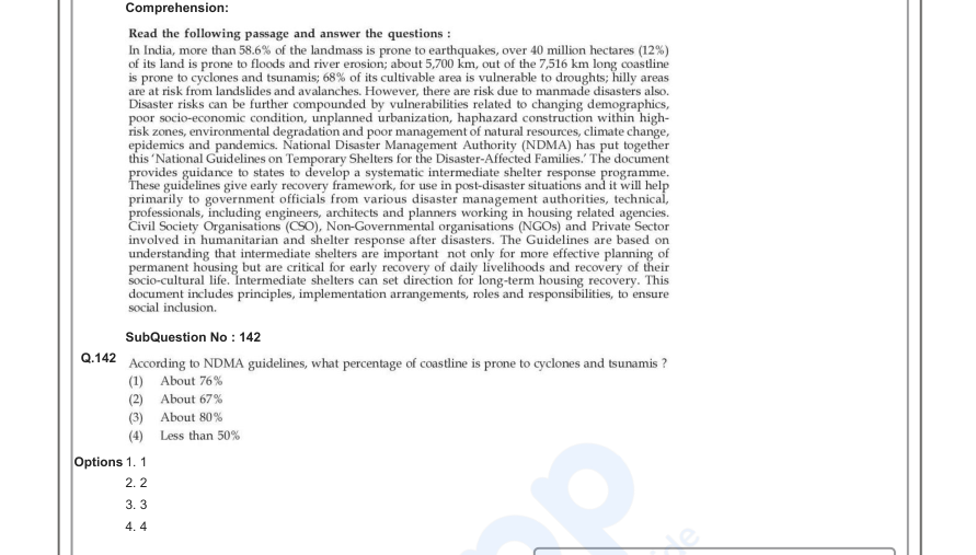 Read the question and choices in the excerpt. Choose A/B/C/D for the first/second/third/fourth option shown.