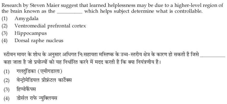 Read the question and choices in the excerpt. Choose A/B/C/D for the first/second/third/fourth option shown.