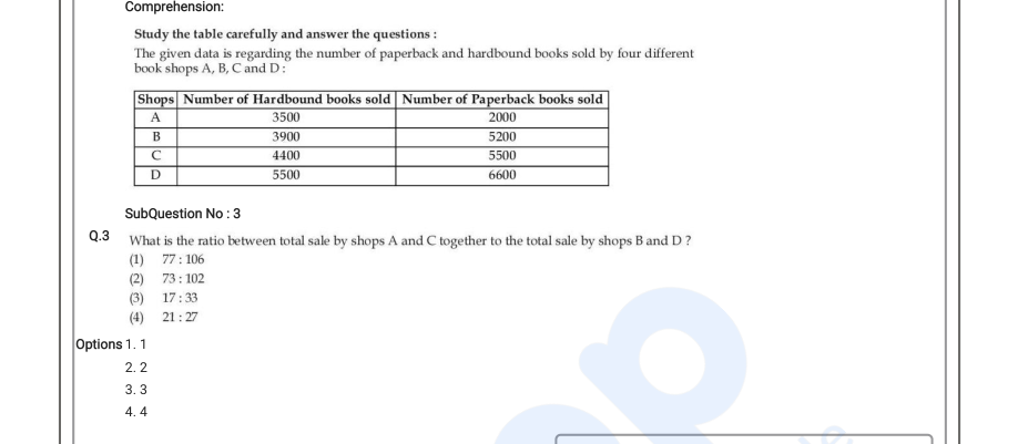 Read the question and choices in the excerpt. Choose A/B/C/D for the first/second/third/fourth option shown.