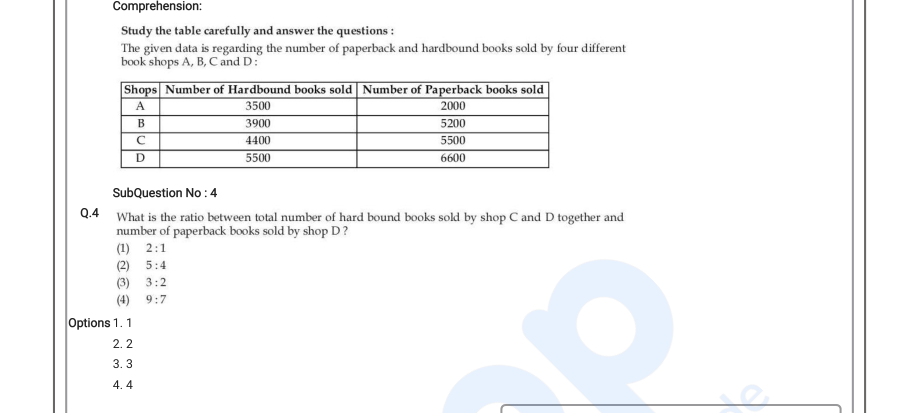 Read the question and choices in the excerpt. Choose A/B/C/D for the first/second/third/fourth option shown.