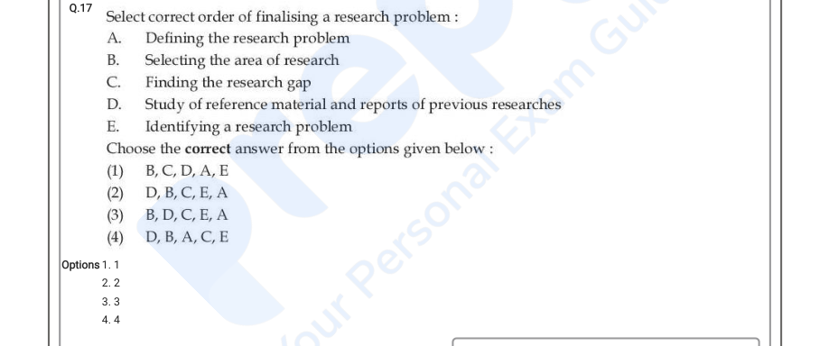 Read the question and choices in the excerpt. Choose A/B/C/D for the first/second/third/fourth option shown.