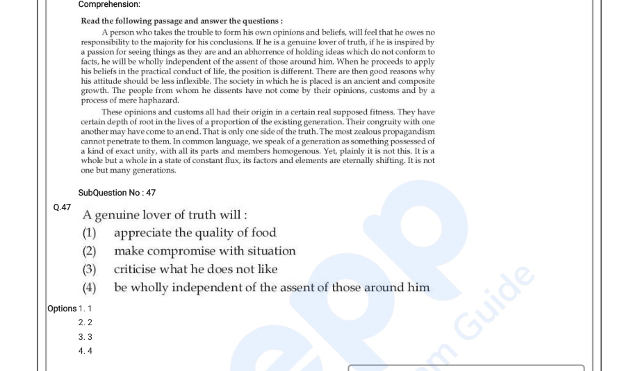 Read the question and choices in the excerpt. Choose A/B/C/D for the first/second/third/fourth option shown.