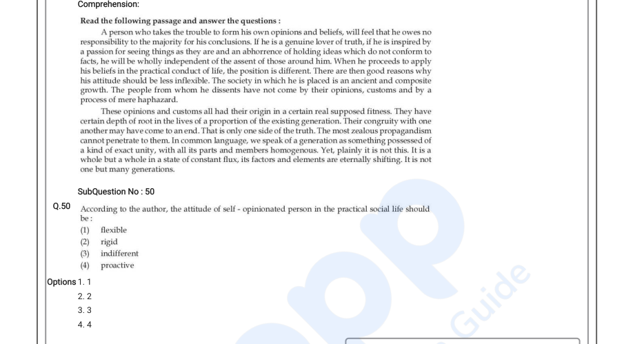 Read the question and choices in the excerpt. Choose A/B/C/D for the first/second/third/fourth option shown.
