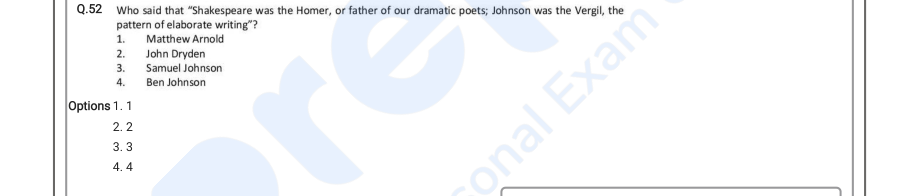 Read the question and choices in the excerpt. Choose A/B/C/D for the first/second/third/fourth option shown.
