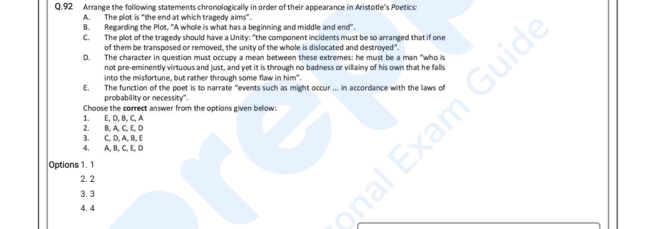 Read the question and choices in the excerpt. Choose A/B/C/D for the first/second/third/fourth option shown.