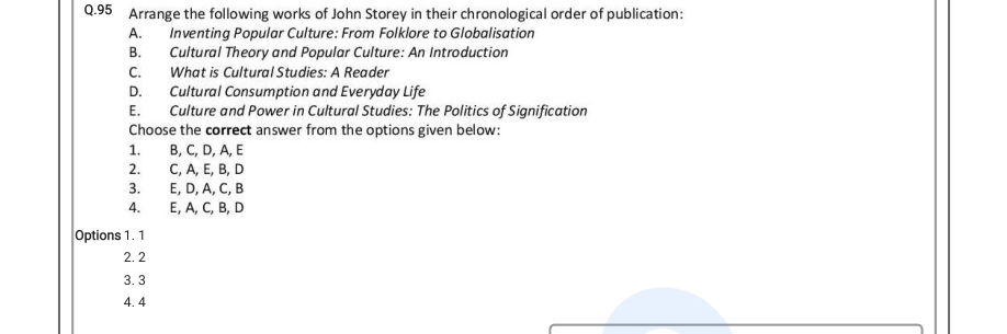 Read the question and choices in the excerpt. Choose A/B/C/D for the first/second/third/fourth option shown.