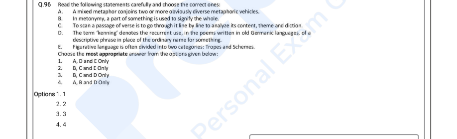 Read the question and choices in the excerpt. Choose A/B/C/D for the first/second/third/fourth option shown.