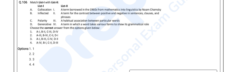 Read the question and choices in the excerpt. Choose A/B/C/D for the first/second/third/fourth option shown.
